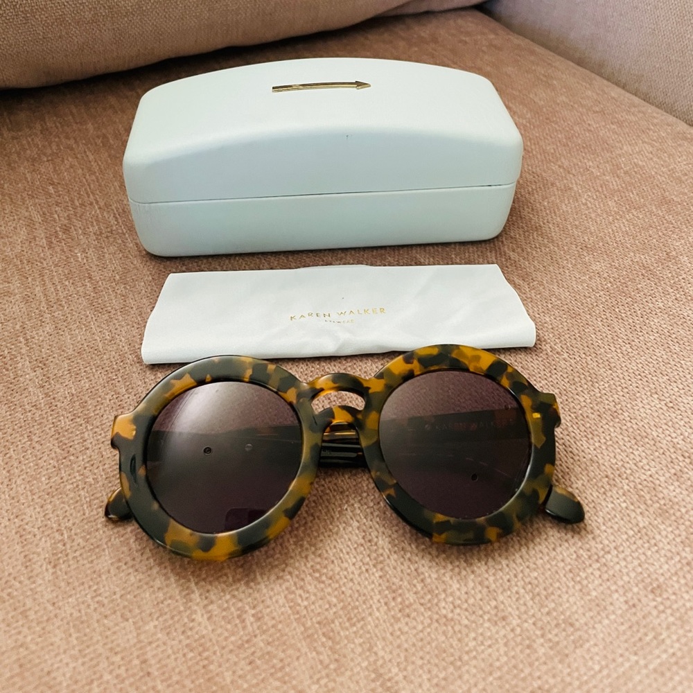 Karen Walker Tortoiseshell Sunglasses